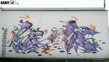 Graffiti Wall - Photo by GraffFunk - Ples