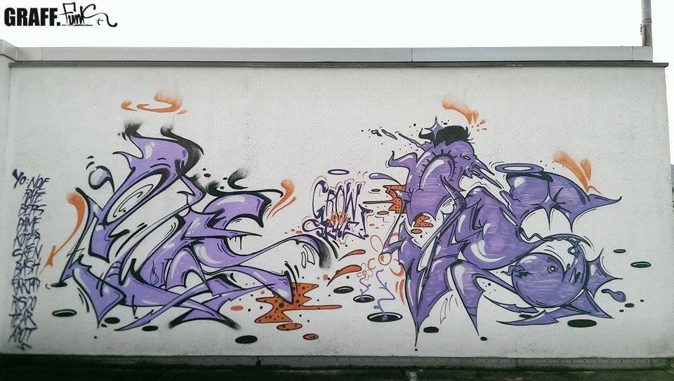 Graffiti Wall - Photo by GraffFunk - Ples