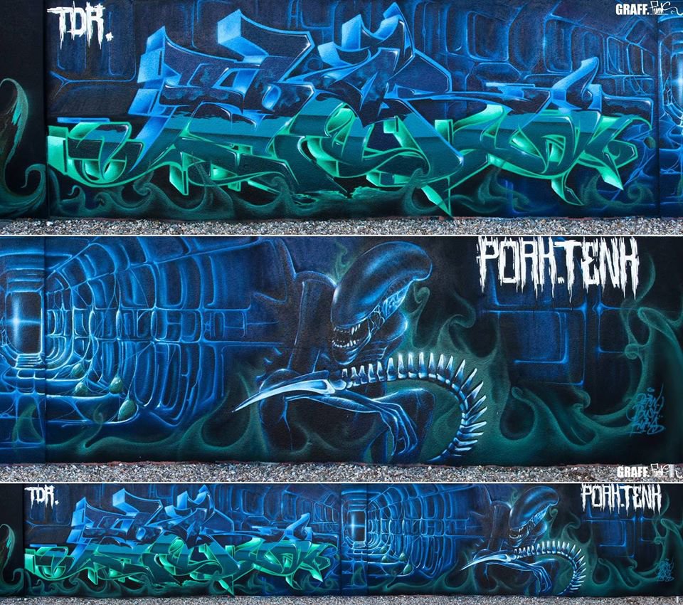 Graffiti Wall - Photo by GraffFunk
