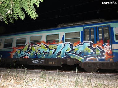 Graffiti Train - Photo by GraffFunk