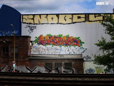 Graffiti Bombing - Photo by GraffFunk