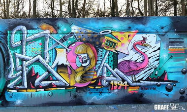 Graffiti Wall - Photo by GraffFunk