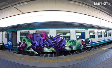 Graffiti Train - Photo by GraffFunk