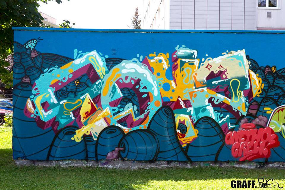 Graffiti Wall - Photo by GraffFunk