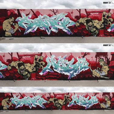 Graffiti Wall - Photo by GraffFunk