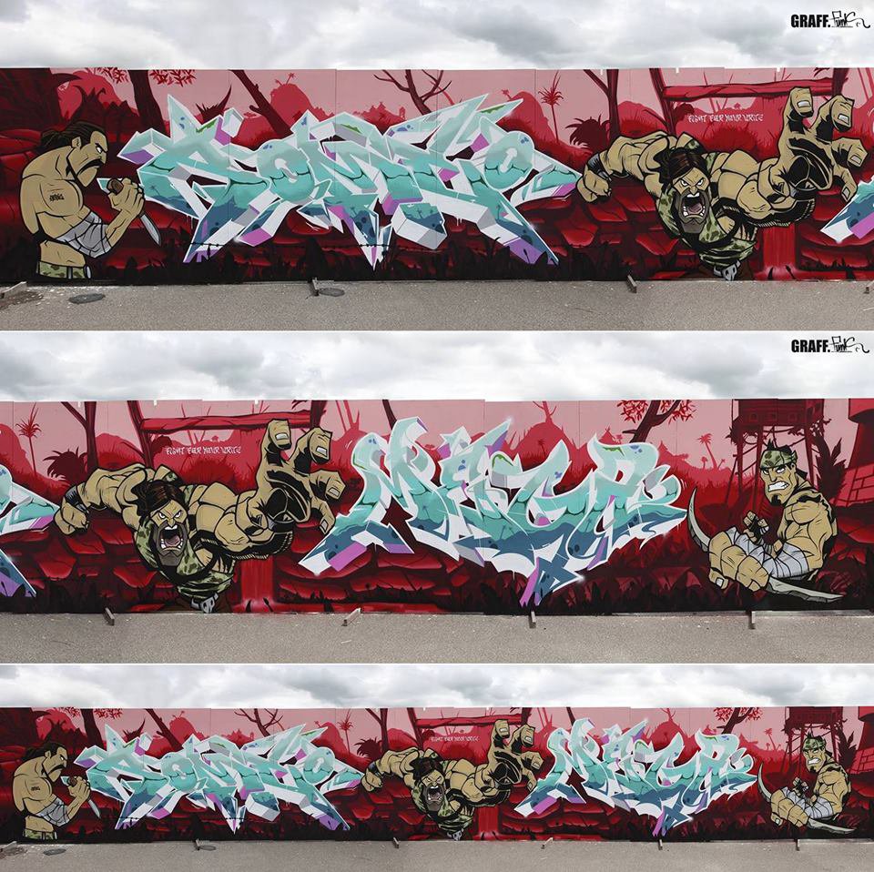 Graffiti Wall - Photo by GraffFunk