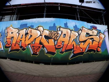 Graffiti Wall - Photo by GraffFunk - rcs, radicals, leipzig