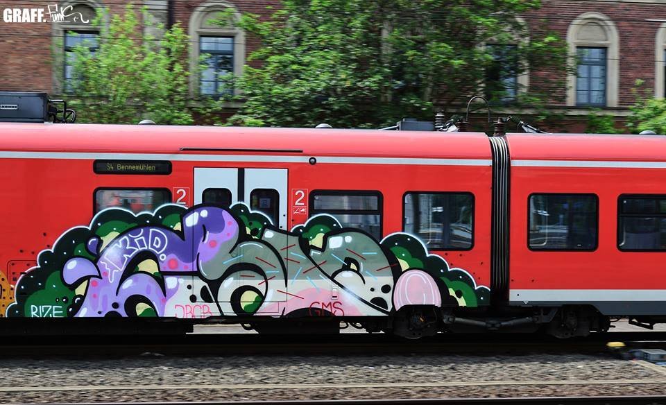 Graffiti Train - Photo by GraffFunk
