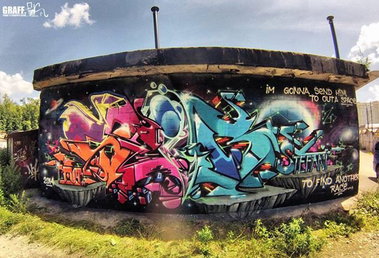 Graffiti Wall - Photo by GraffFunk