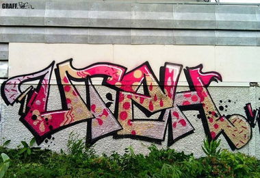Graffiti Bombing - Photo by GraffFunk