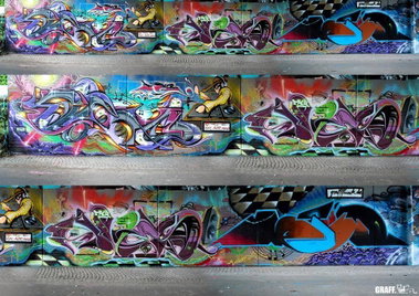 Graffiti Wall - Photo by GraffFunk - braunschweig, mcr