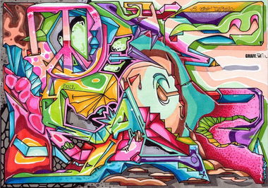 Graffiti Sketch - Photo by GraffFunk