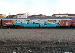 Graffiti Train - Photo by GraffFunk - leipzig