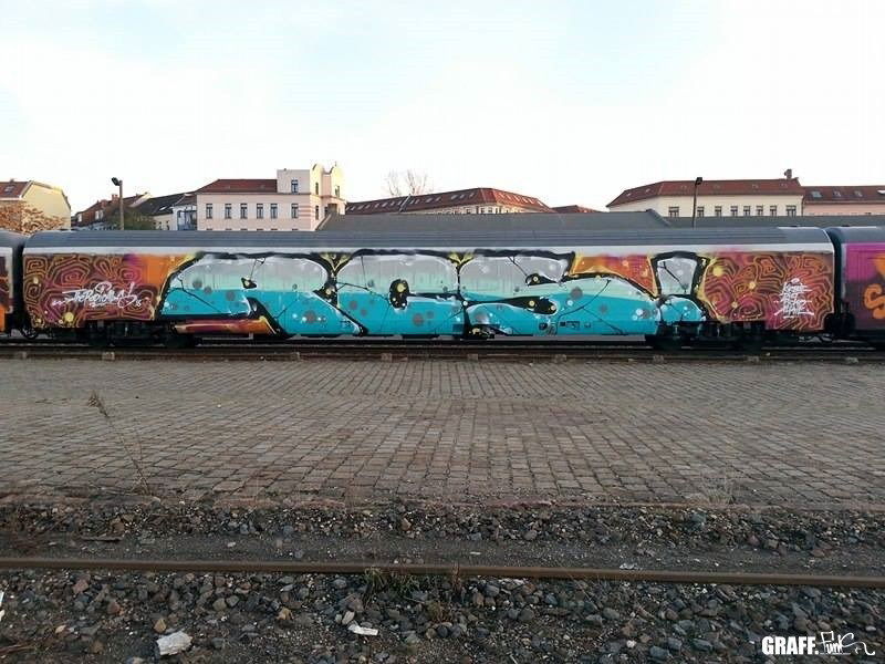 Graffiti Train - Photo by GraffFunk - leipzig