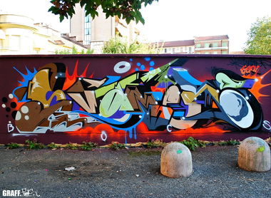 Graffiti Wall - Photo by GraffFunk - svame