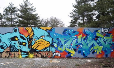 Graffiti Wall - Photo by GraffFunk - sekz, zekwer, grafffunk