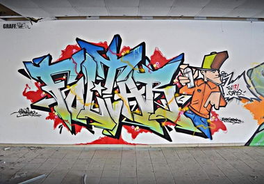 Graffiti Wall - Photo by GraffFunk - foltar, graffiti, grafffunk