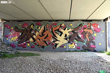 Graffiti Wall - Photo by GraffFunk