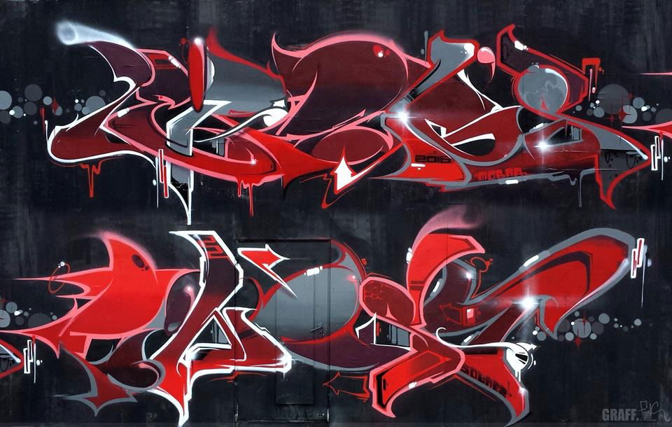 Graffiti Wall - Photo by GraffFunk - leipzig, mobar, sunez