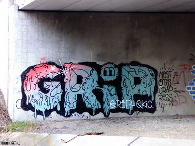 Graffiti Bombing - Photo by GraffFunk