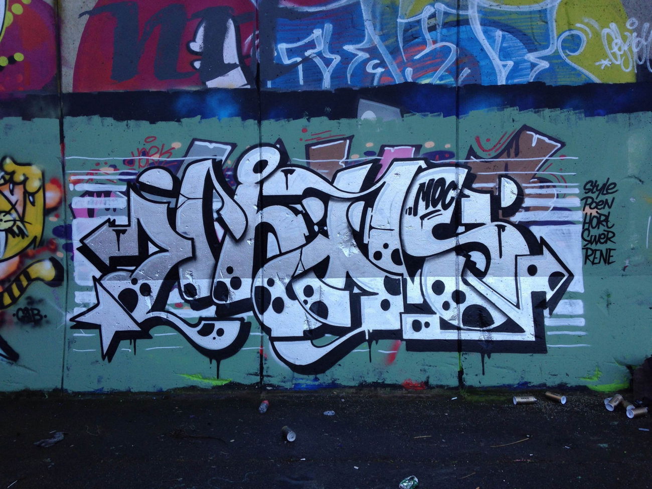 Graffiti Wall - Photo by GraffFunk - graffiti, grafffunk, knals