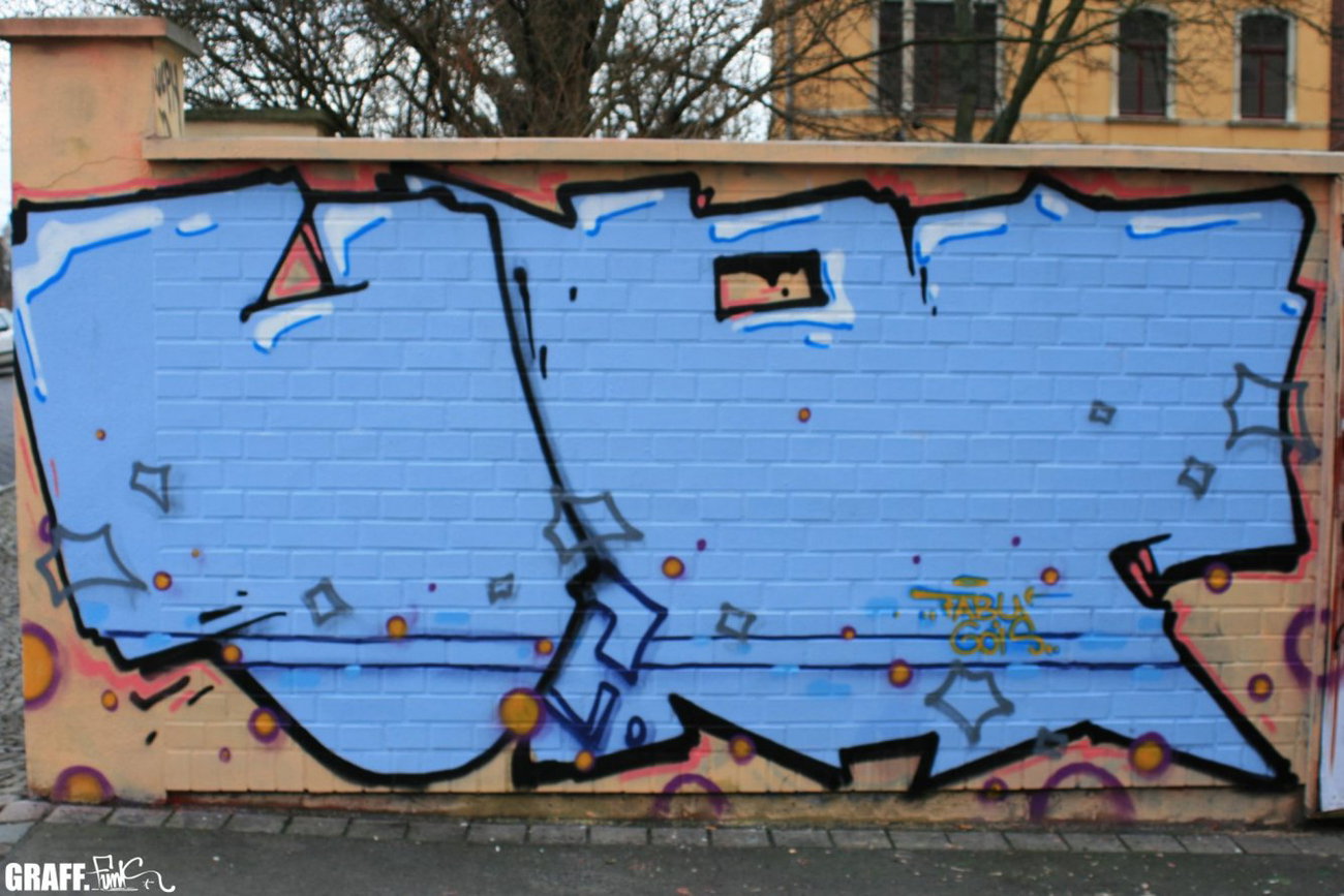 Graffiti Wall - Photo by GraffFunk - Leipzig, UNOT, Mad