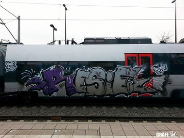 Graffiti Train - Photo by GraffFunk - leipzig