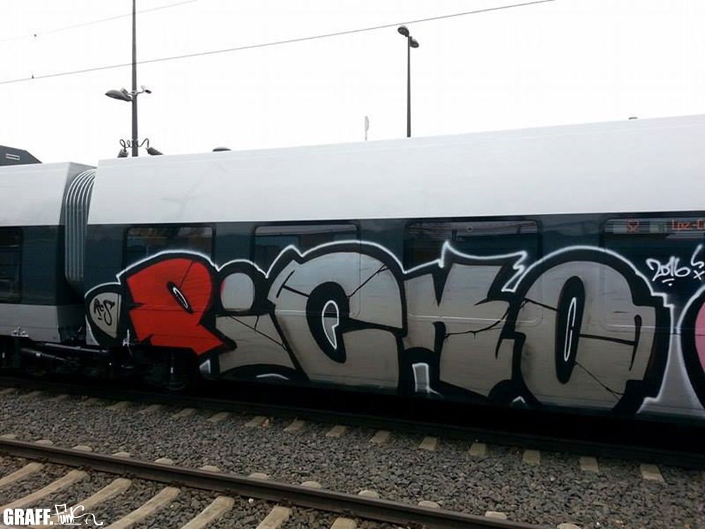 Graffiti Train - Photo by GraffFunk - leipzig