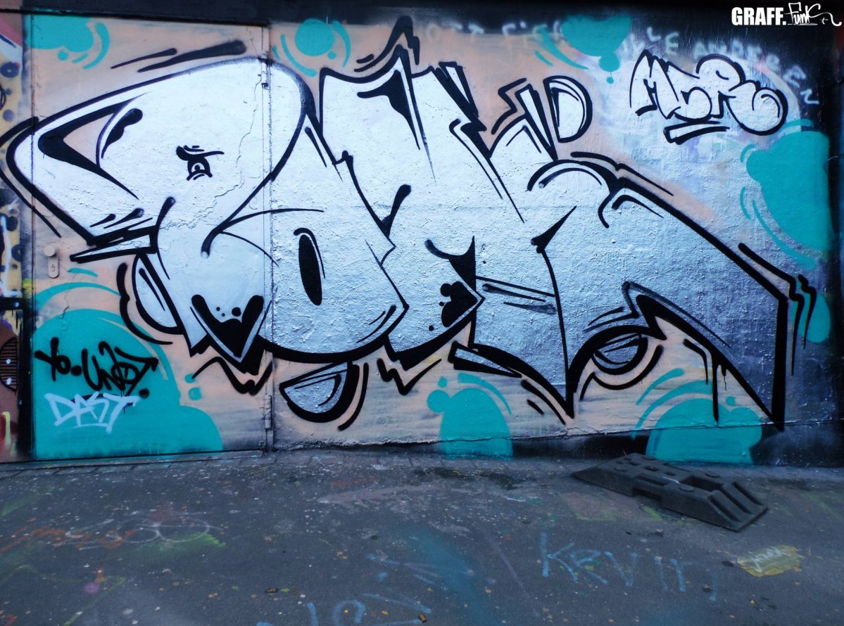 Graffiti Wall - Photo by GraffFunk - pame, mcr, leipzig