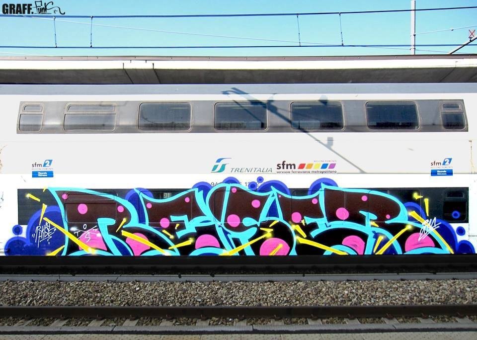 Graffiti Train - Photo by GraffFunk
