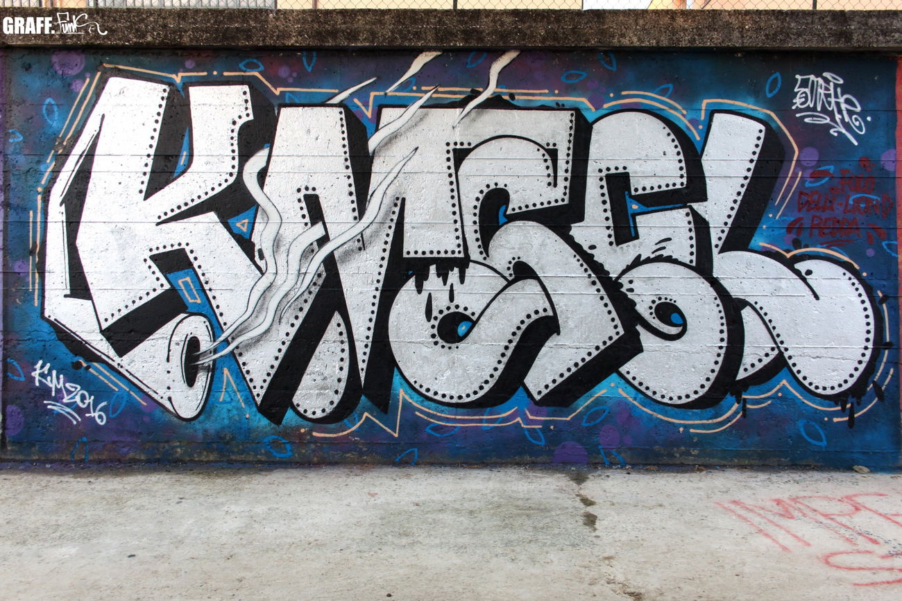 Graffiti Wall - Photo by GraffFunk - italy