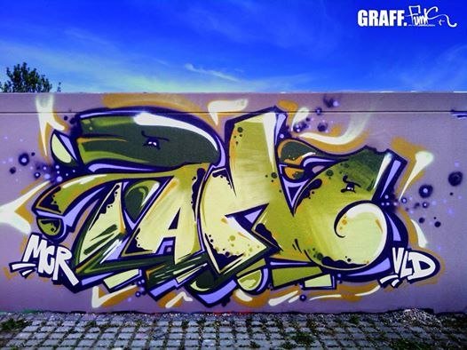 Graffiti Wall - Photo by GraffFunk - pame, mcr, delitzsch