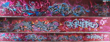 Graffiti Wall - Photo by GraffFunk - mcr, tods, znc