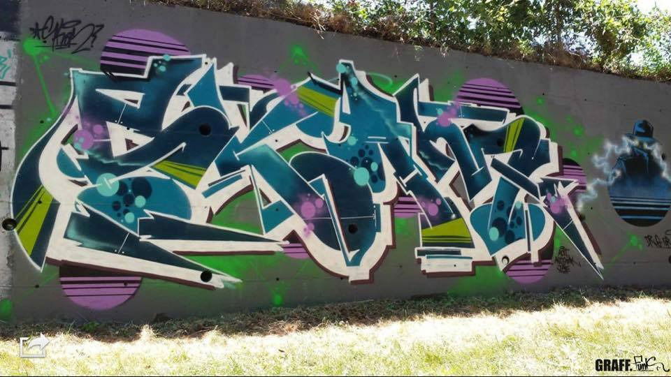 Graffiti Wall - Photo by GraffFunk - skam