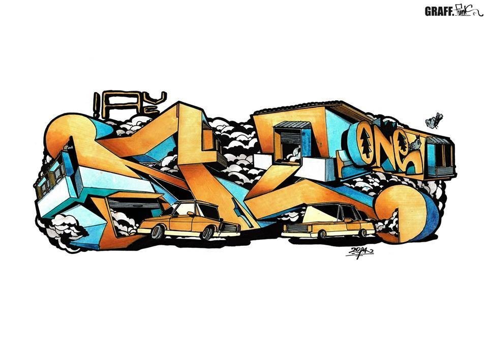 Graffiti Sketch - Photo by GraffFunk