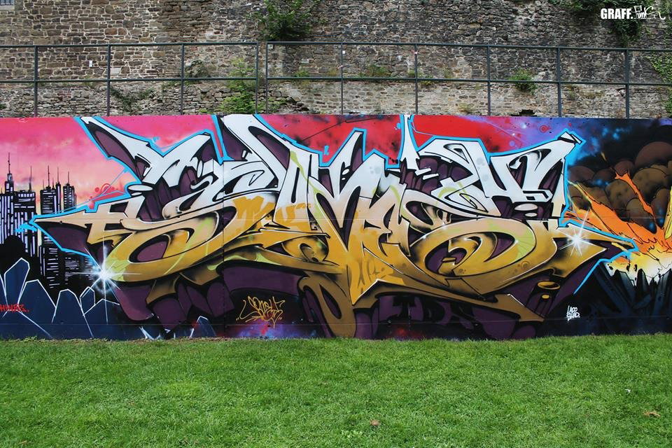 Graffiti Wall - Photo by GraffFunk - somey, tck, wiz