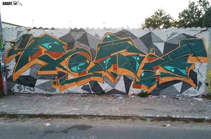 Graffiti Wall - Photo by GraffFunk - fazit, berlin, wildstyleshop