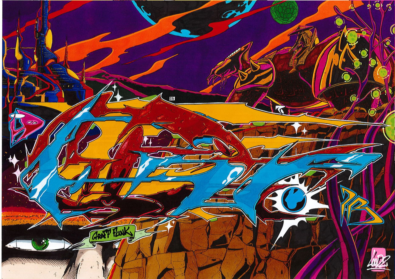 Graffiti Sketch - Photo by GraffFunk - loodz, id, pb