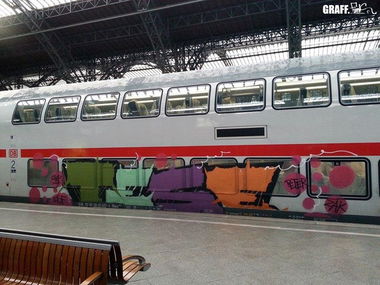 Graffiti Train - Photo by GraffFunk - leipzig