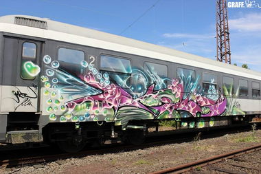 Graffiti Train - Photo by GraffFunk