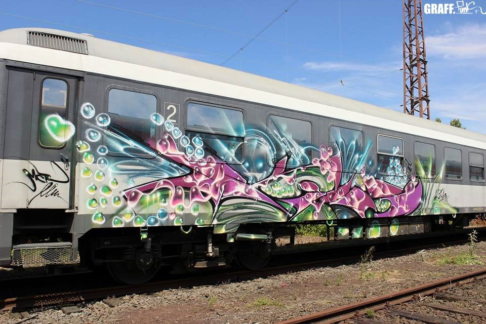 Graffiti Train - Photo by GraffFunk
