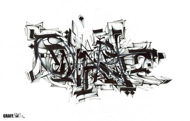 Graffiti Sketch - Photo by GraffFunk - onart, graffiti, grafffunk