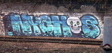 Graffiti Bombing - Photo by GraffFunk