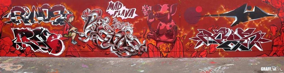Graffiti Wall - Photo by GraffFunk - leipzig