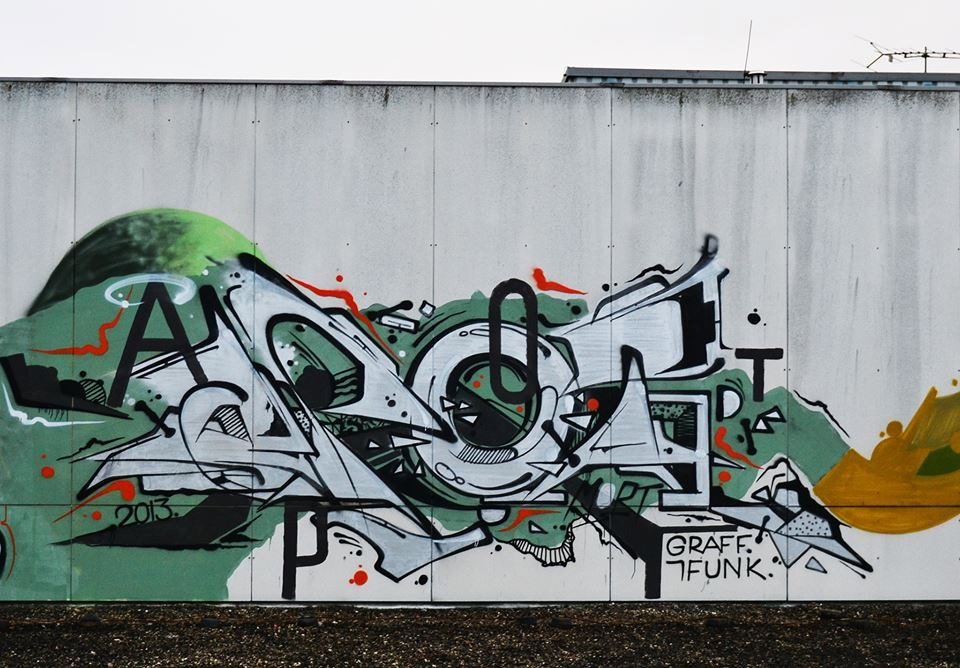 Graffiti Wall - Photo by GraffFunk