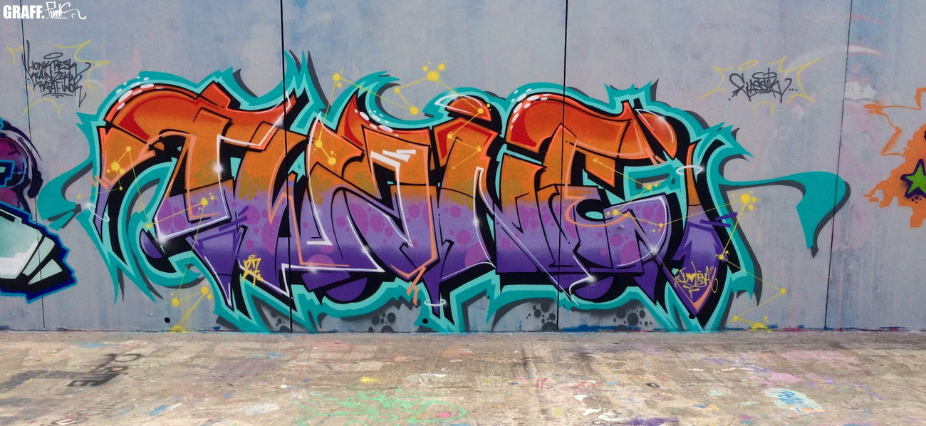 Graffiti Wall - Photo by GraffFunk - twone, graffiti, grafffunk