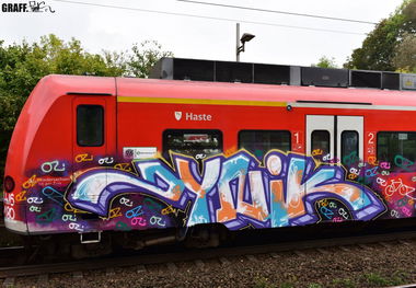 Graffiti Train - Photo by GraffFunk