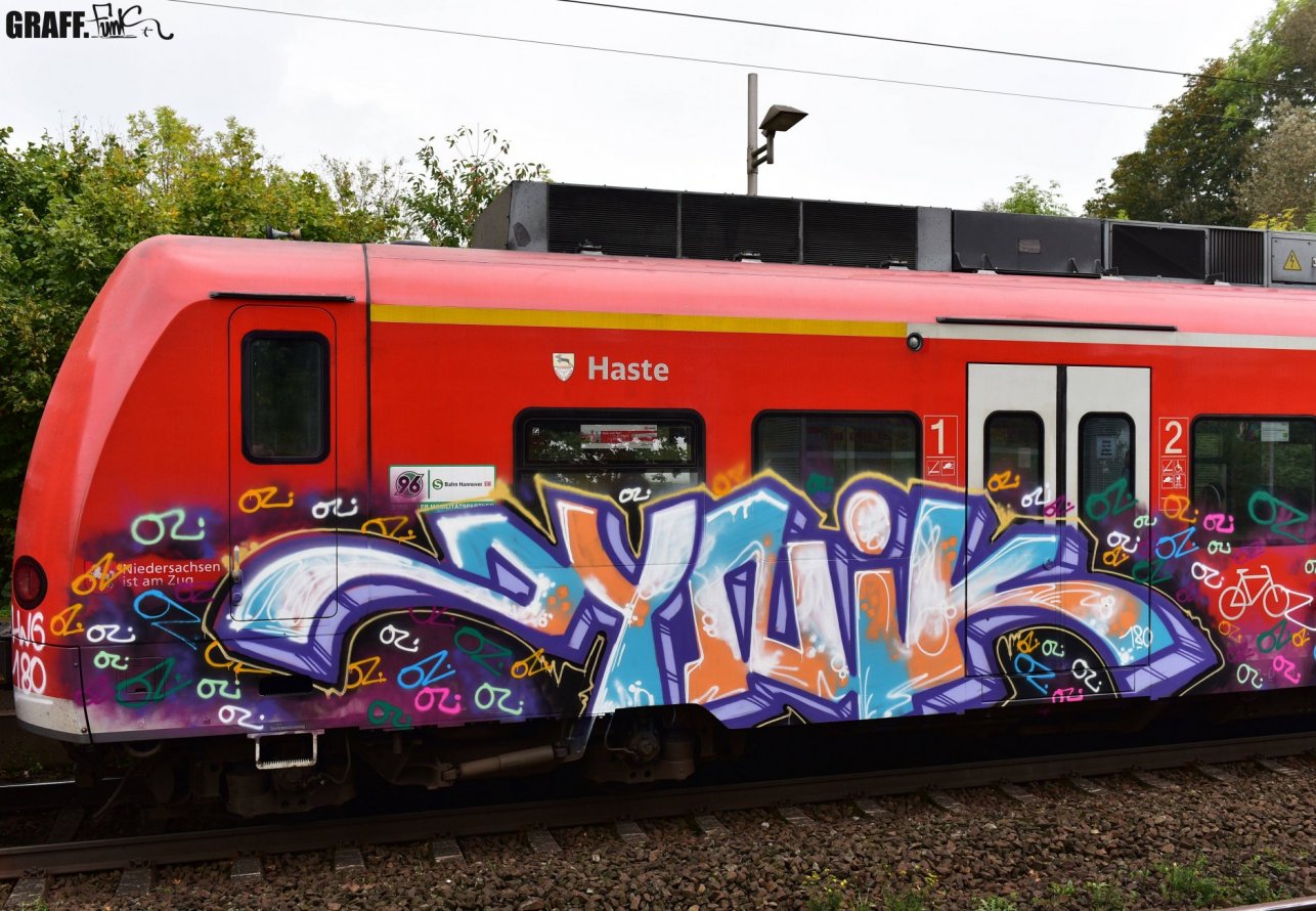 Graffiti Train - Photo by GraffFunk