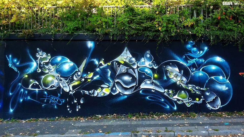 Graffiti Wall - Photo by GraffFunk - kiss81, grafffunk
