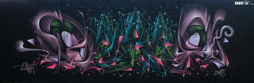 Graffiti Wall - Photo by GraffFunk - onart, graffiti, grafffunk